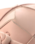 Lambskin Maxi Intrecciato Mini Cassette Camera Bag Macaroon