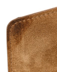 Derby Calfskin House Check Baby Macken Crossbody Bag Camel