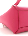 Grained Calfskin Nano Belt Bag Raspberry