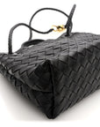 Nappa Intrecciato Small Andiamo Shoulder Bag Fondant