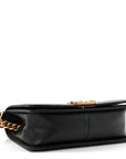 Caviar Quilted Medium Boy Flap Black