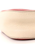 Dollar Calfskin Small Soho Disco Bag Hibiscus Red Mystic White Blue