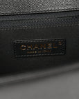 Caviar Quilted New Medium Boy Flap Black