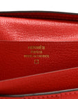 Shiny Alligator Bearn Wallet Geranium
