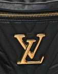 Calfskin Quilted New Wave Bumbag Black