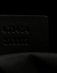 GG Supreme Monogram Web Messenger Bag Black