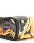 X VERSACE Vitello King Catalan Mirror Plexiglass Fendace FF Baroque Logo Mini FNDI Sunshine Shopper Tote Black Gold