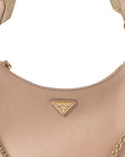 Saffiano Lux Re-Edition 2005 Shoulder Bag Cammeo