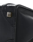 Smooth Calfskin Micro Luggage Navy Blue