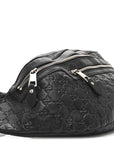GCCIssima Web Belt Bag Black