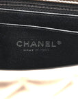 Metallic Lambskin Quilted Mini Square Flap Gold Black
