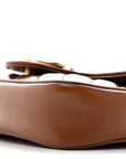 Azalea Calfskin Matelasse Diagonal Super Mini GG Marmont Shoulder Bag Cuir