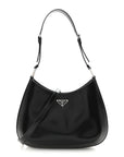 Spazzolato Cleo Adjustable Strap Shoulder Bag Black