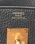 Togo Birkin 30 Black