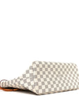 Damier Azur Neo Neverfull MM Rose Ballerine