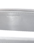 Caviar Quilted Boy Wallet On Chain WOC Grey