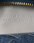 Nappa Denim Effect Intrecciato Mini Jodie Denim