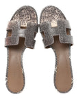 Lizard Oasis Sandals 40 Ombre