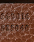 New Denim GG Monogram Dollar Calfskin Medium Jackie 1961 Tote Blue Tea Cuir Epilog