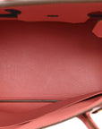 Epsom Birkin 35 Flamingo