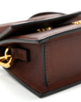 Smooth Calfskin Le Chiquito Dark Brown