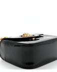 Patent Mini La Medusa Bag Black