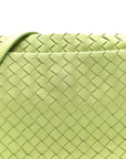 Nappa Intrecciato Small Camera Bag Acid Kiwi