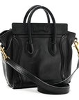 Smooth Calfskin Nano Luggage Black