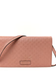 MicroGCCIssima Crossbody Wallet Brown