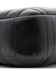 Lambskin Quilted Small Lola Camera Bag Black