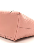 Soft MicroGCCIssima Medium Zippered Satchel Soft Pink