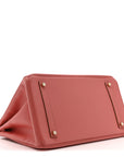 Epsom Birkin 35 Flamingo