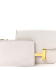Epsom Constance Slim Wallet Gris Pale