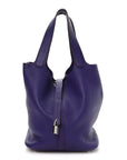Taurillon Clemence Picotin Lock 26 GM Iris