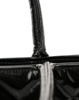 Patent Medallion Tote Black