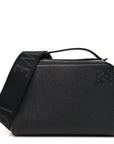 Soft Grained Calfskin Mini Camera Bag Black