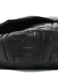 Nappa FF 1974 Embossed Large Baguette Black