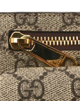 GG Supreme Monogram Textured Dollar Calfskin Blondie Belt Bag Beige Ebony New Acero