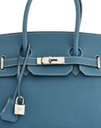 Togo BIRKIN 35 Blue Jean