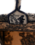 Canvas Embroidered Medium D1ORiviera Toile De Jouy Book Tote Blue