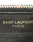 Metallic Canvas Woven Small Classic Monogram Kate Tassel Chain Wallet Gold