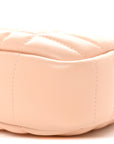 Lambskin Quilted Mini Lola Camera Bag Peach Pink