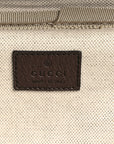 GG Supreme Monogram Web Medium Savoy Trolley Beige Ebony