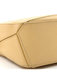 Calfskin Mini Puzzle Bag Dark Butter