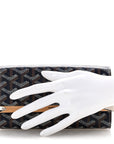 Goyardine Monte Carlo Bois Clutch Navy