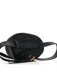 Calfskin Matelasse GG Marmont Belt Bag Black