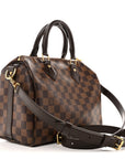 Damier Ebene Speedy Bandouliere 25