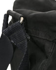Nylon Vela Mini Cinch Backpack Black