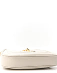 Boarded Dyana Lux Calfskin Mini Jackie 1961 Hobo Mystic White