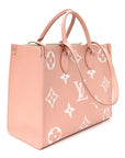 Empreinte Monogram Giant Onthego MM Rose Trianon Crème